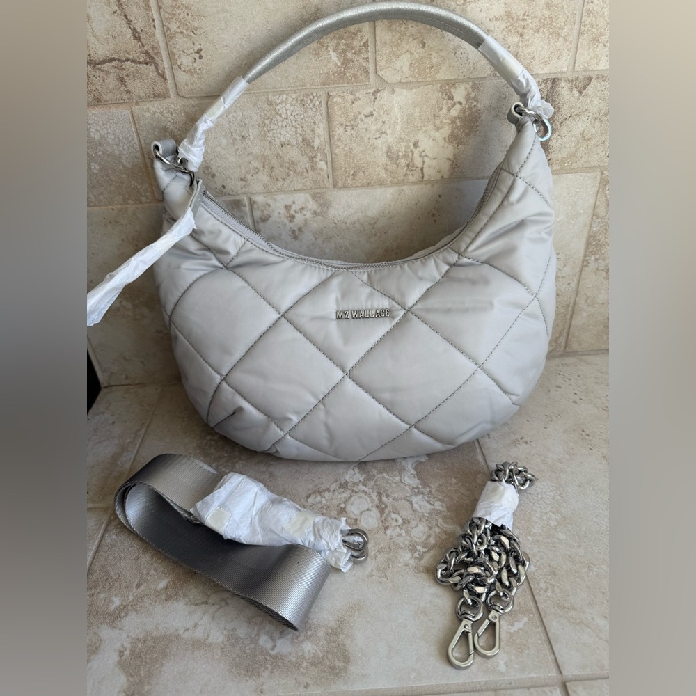 MZ Wallace Frost Madison Shoulder Bag